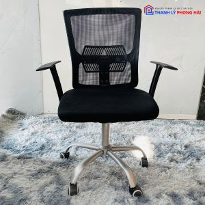 Ghế Xoay Chân Nhôm Tay Chữ T Cũ