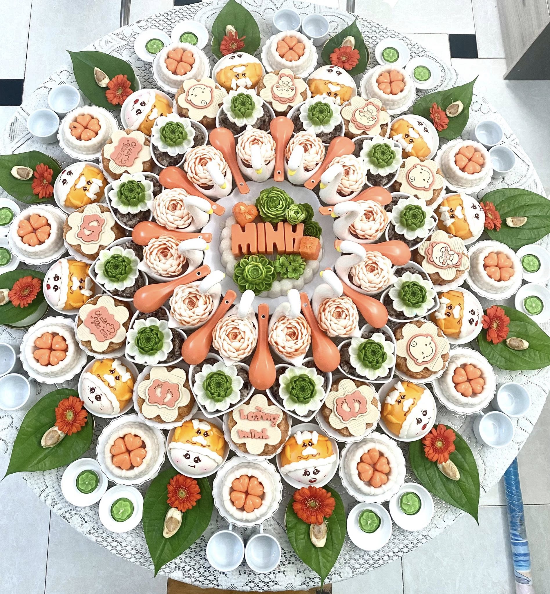 Mâm Cúng Thôi Nôi